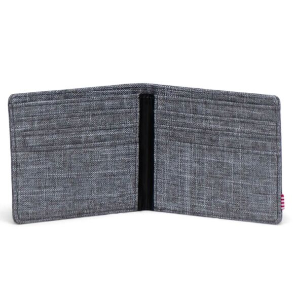 Herschel Supply Co. Roy RFID Wallet – Raven Crosshatch, One Size - Picture 3 of 3